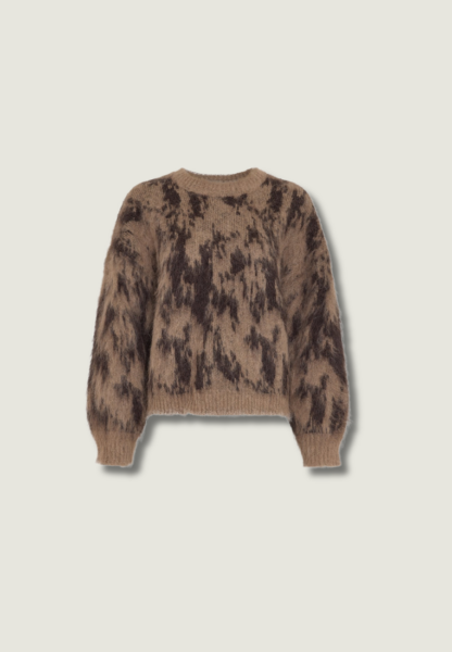 MSCH Agnete Lycie Pullover | Tannin Abstract