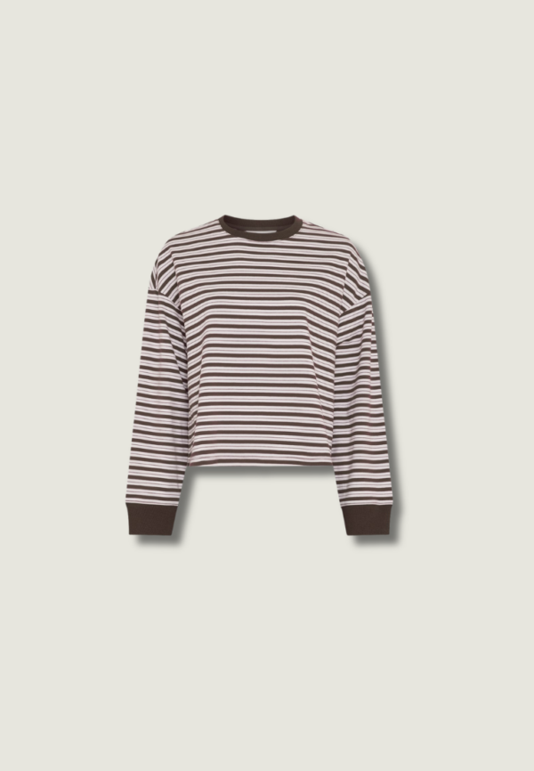 MSCH Monde Krestiane Pull | Egret/Fudge