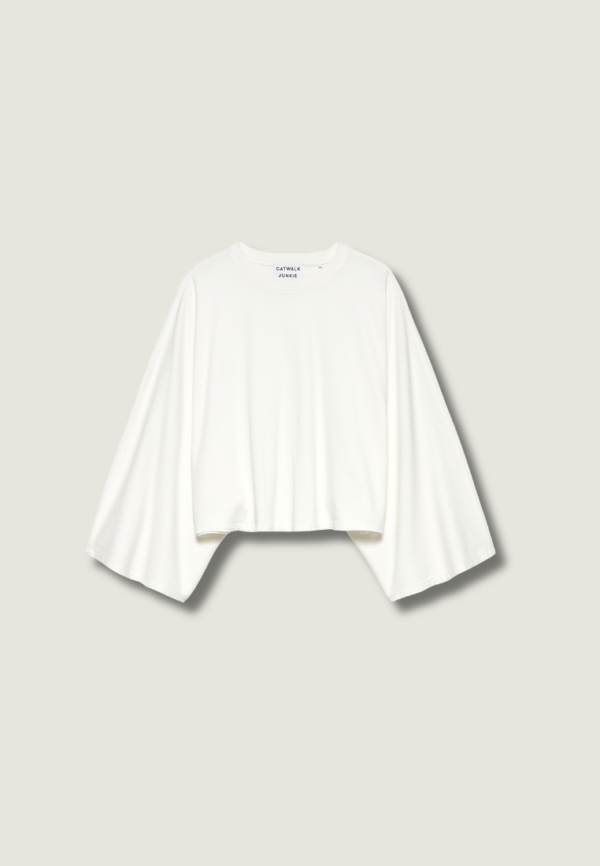 CATWALK JUNKIE Cape Long Sleeve | Off White