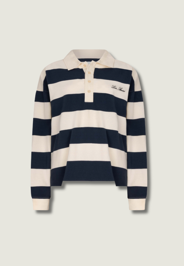 LOVE STORIES Paul Top | Dark Blue Stripes