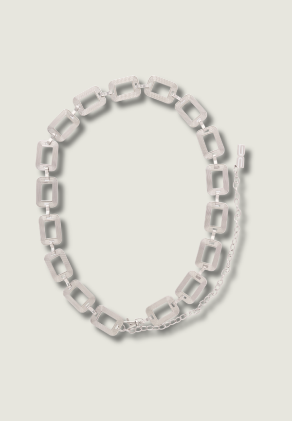 GESTUZ Channie Chain Belt | Silver