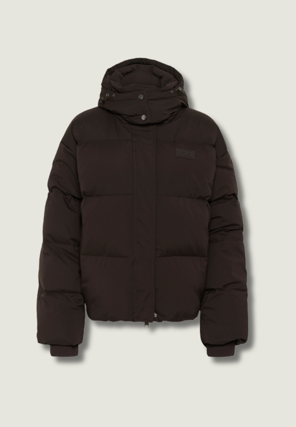 GESTUZ Roa Short Puffer | Ganache
