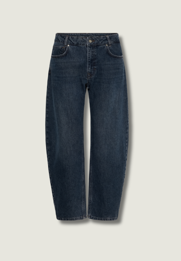 MEW Remmie Barrel Jeans 139 | Dark Blue Retro