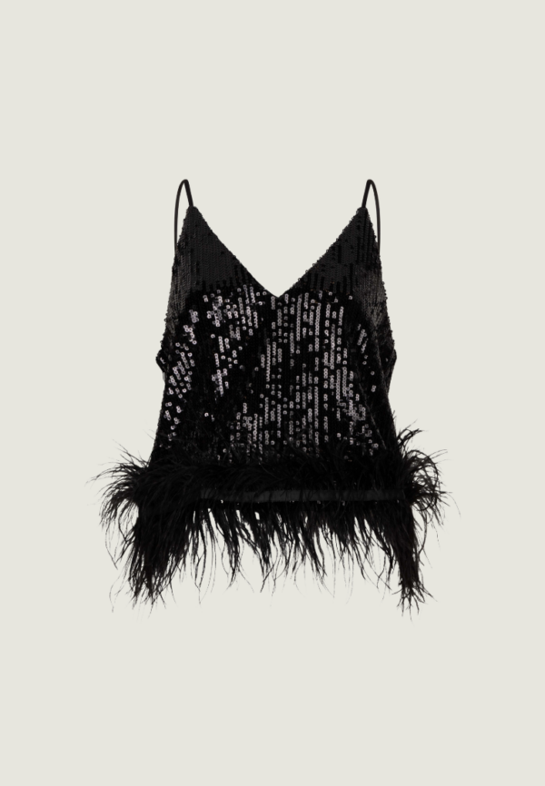 LOVE STORIES Rita Top | Black