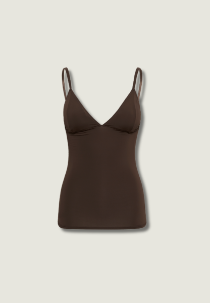 GESTUZ Cami top | Slate Black