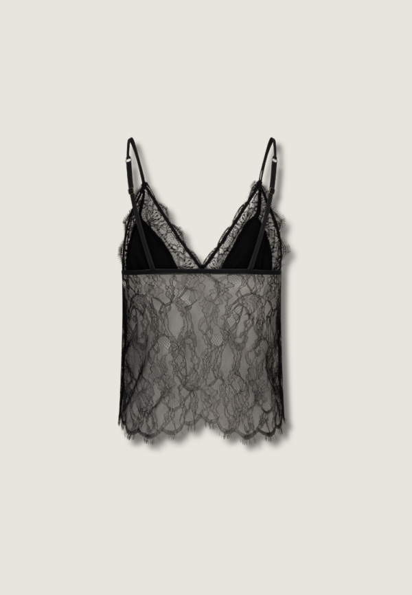 LOVE STORIES Love Lace Long | Black