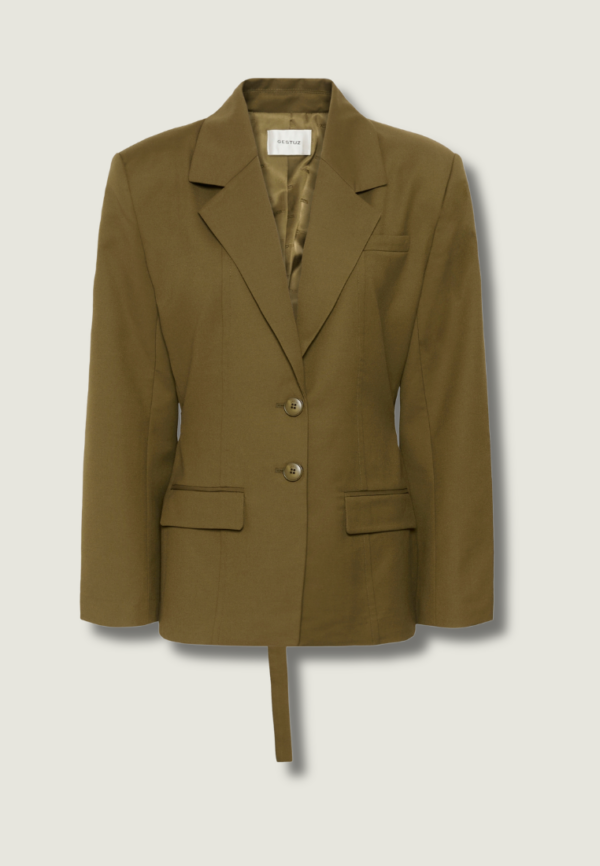 GESTUZ Olivia OZ Blazer | Military Olive