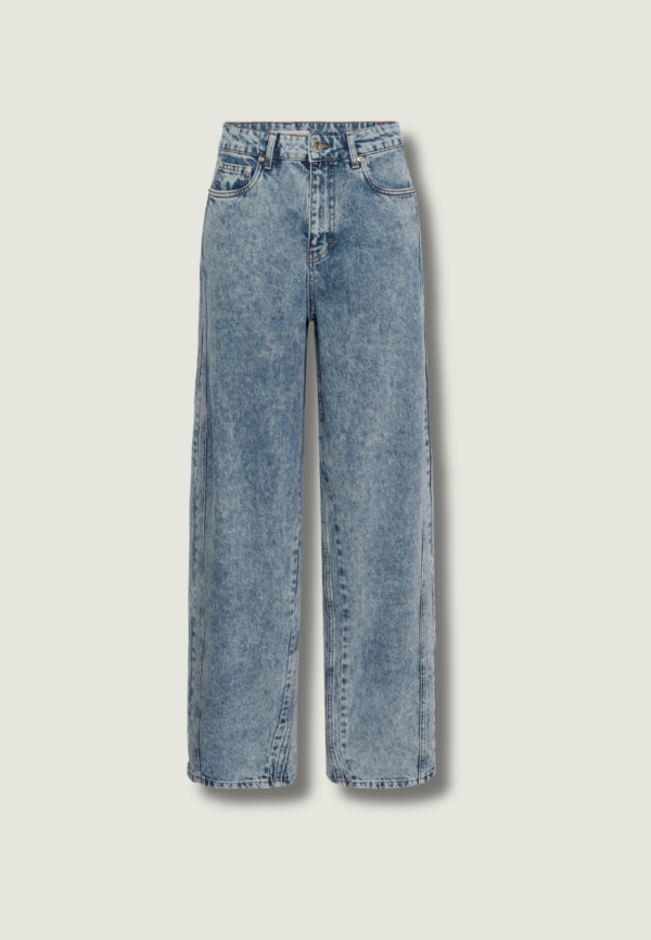 GESTUZ Mawi HW Ballon Jeans | Light Blue Acid