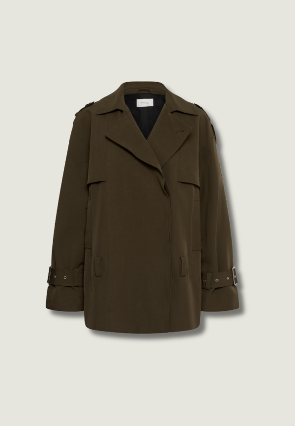 GESTUZ Cherally Short Trenchcoat|