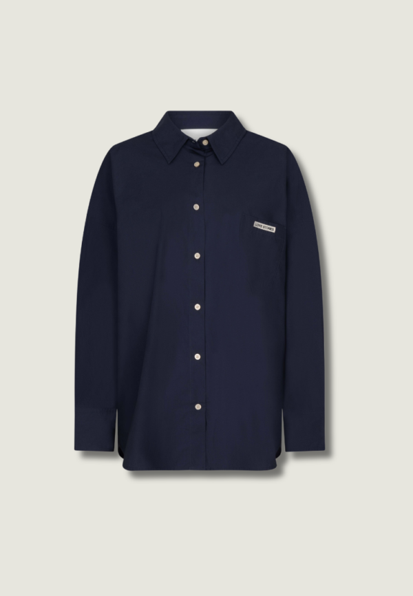 LOVE STORIES Hailey Shirt | Dark Blue