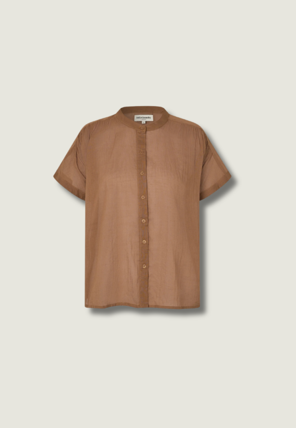 LOLLYS LAUNDRY Mya Shirt | Camel
