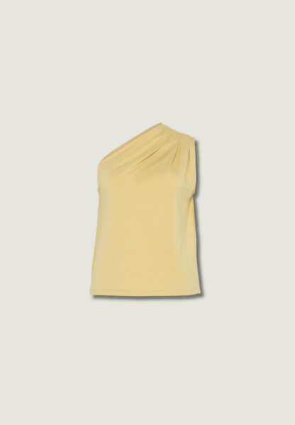 RE/BORN Una top | Soft Ochra