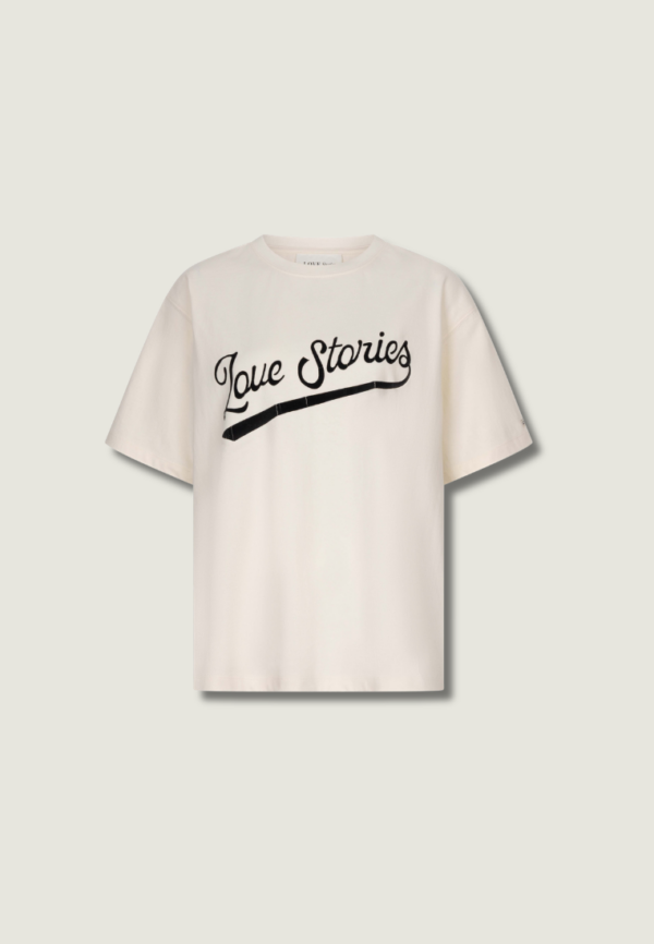 LOVE STORIES Josie T-shirt | White