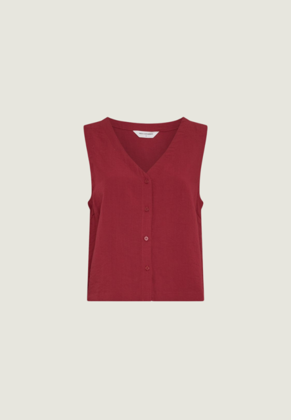 MSCH Daria SL Shirt | Rhubarb