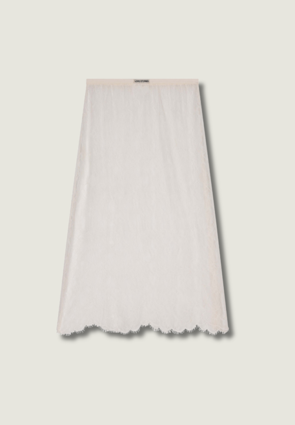 LOVE STORIES Mia Skirt | White