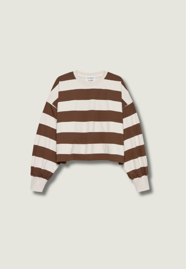 CATWALK JUNKIE Striped LS | Rocky Road