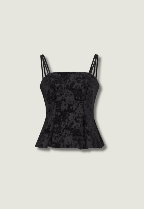 MSCH Claudia Strap Top | Black