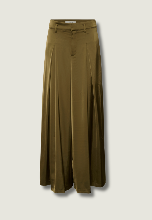 GESTUZ Cerina HW Pants | Military Olive