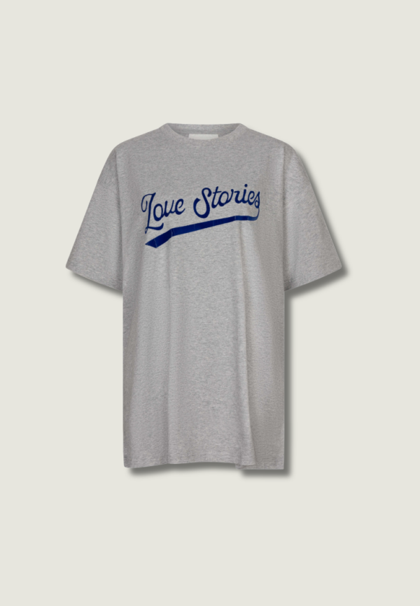 LOVE STORIES Alba T-Shirt | Light Grey