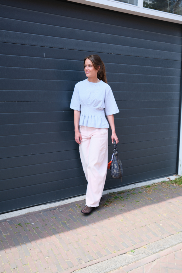FRENKIE Balloon jeans | Pink