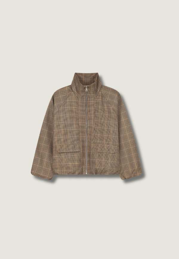 CATWALK JUNKIE Check Jacket | Caramel