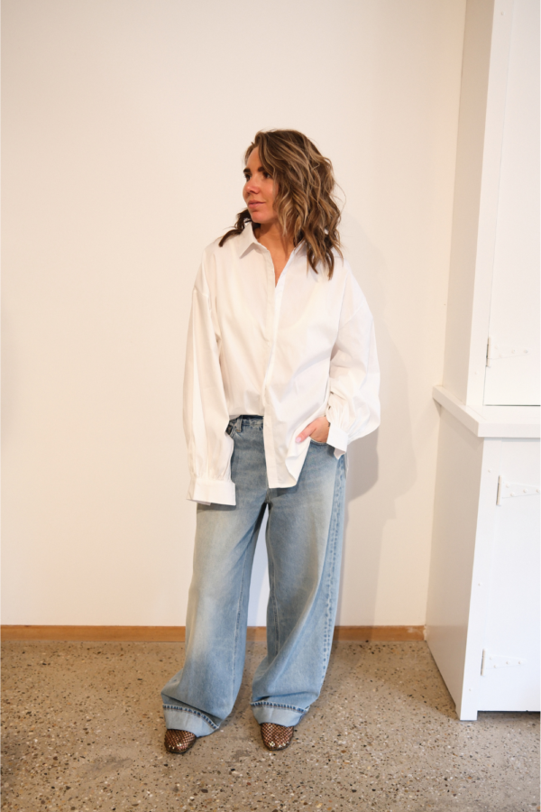 FRENKIE Blouse | White