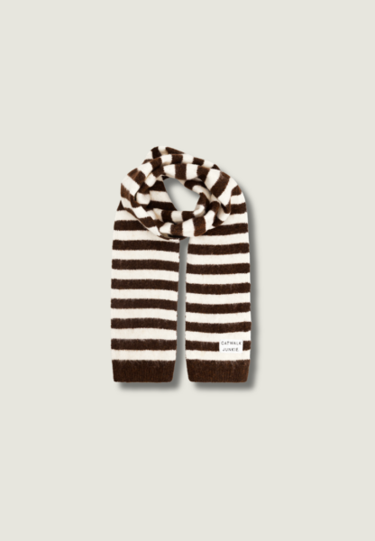 CATWALK JUNKIE Striped Scarf | Brownie