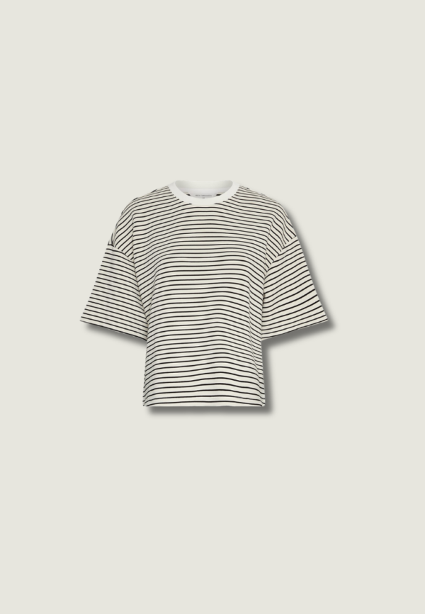 MSCH Nilda Ima Q SS Sweatshirt | Oat / Black
