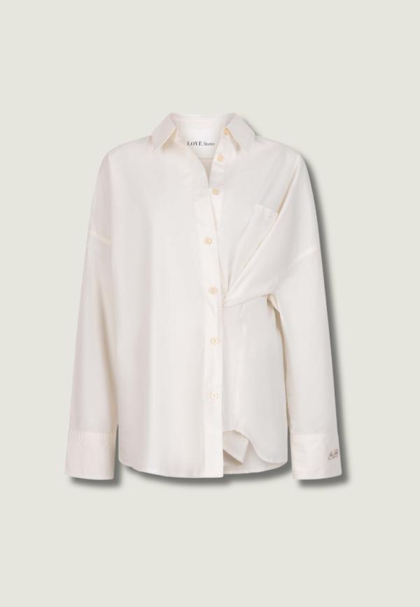 LOVE STORIES Hailey Shirt | Off White