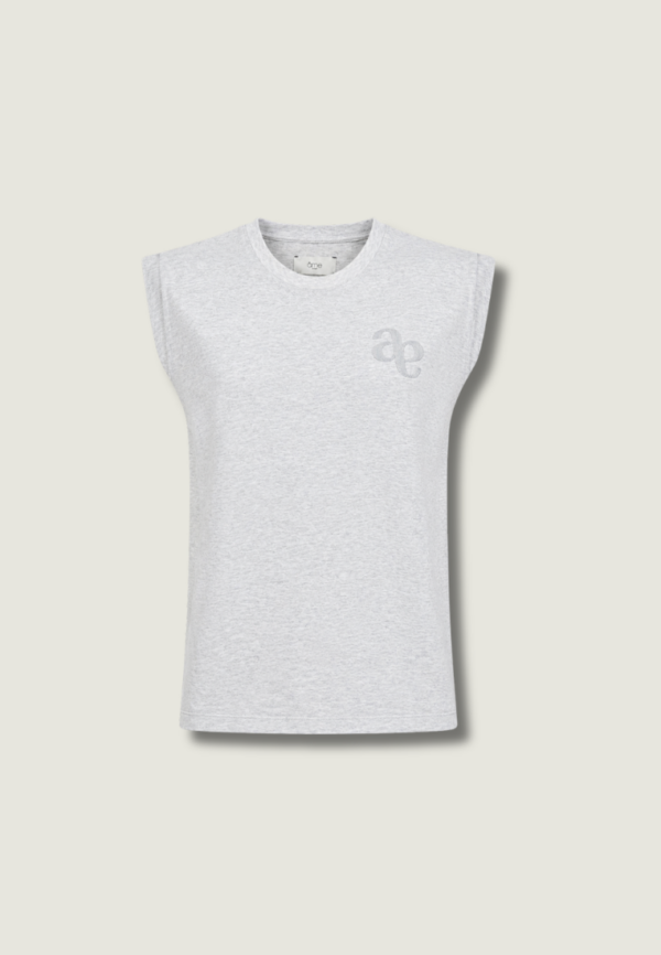ÂME Kill-A Sleeveless T-shirt | Marled Grey