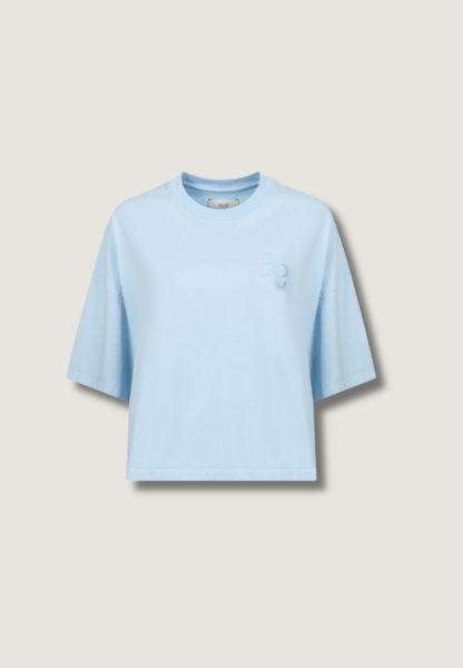 ÂME Eloise-A Boxy T-Shirt | Vintage Light Blue