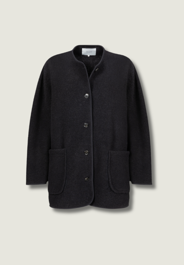 ÂME Hannah Wooly Jacket | Black