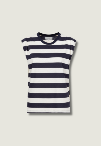 ÂME Oxo T-Shirt | Navy/White