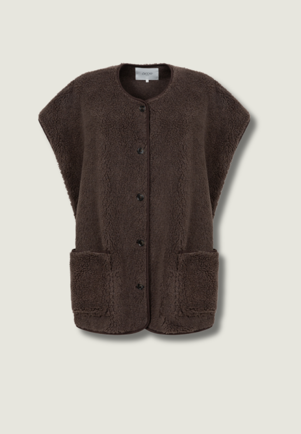 ÂME Ines Wooly Jacket | Brown