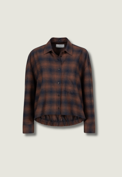 ÂME Oops Shirt | Brown Check
