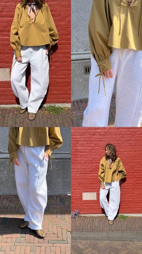 FRENKIE Balloon Jogger | Light Grey