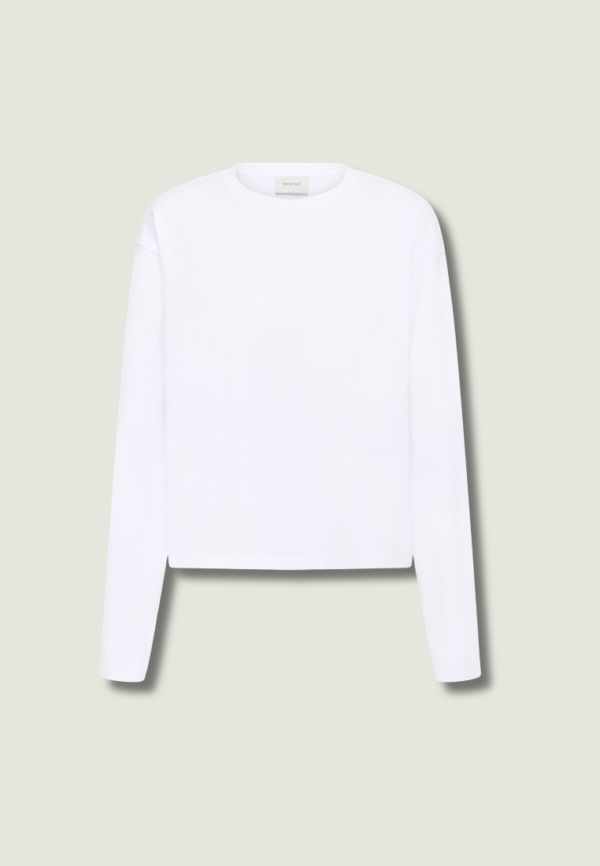 GESTUZ Tima LS Tee | Bright White