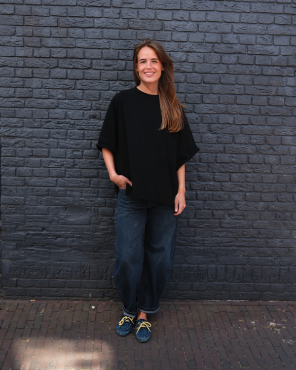 FRENKIE Oversized Shirt | Black