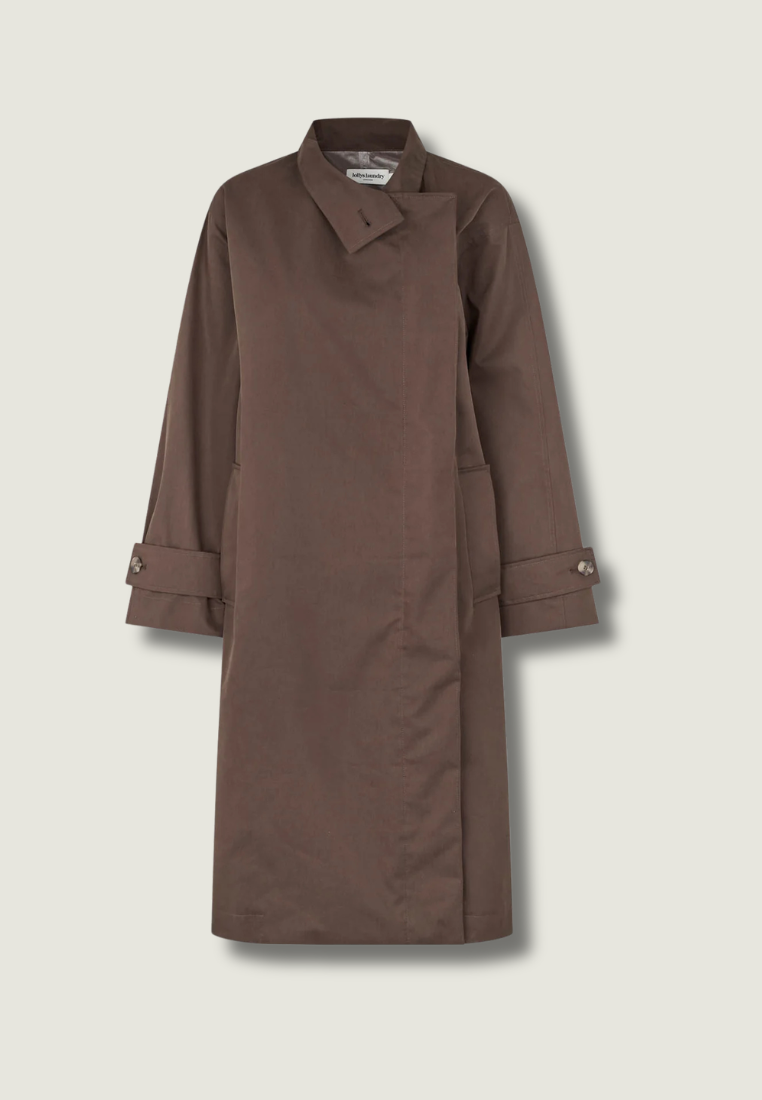 LOLLYS Russi Jacket | Dark Mokka