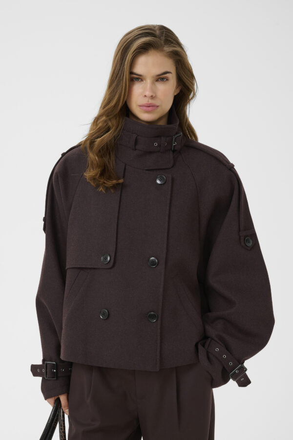 GESTUZ Avic short Jacket | Ganache