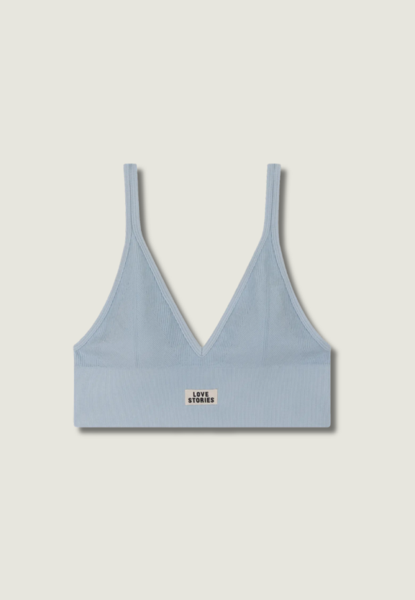 LOVE STORIES Posey Bralette | Light Blue