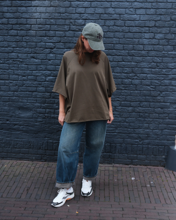 FRENKIE Oversized Shirt | Khaki