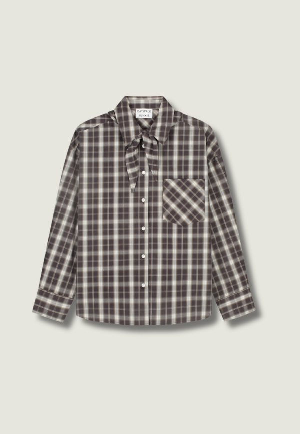 Catwalk Junkie Check blouse | Brownie