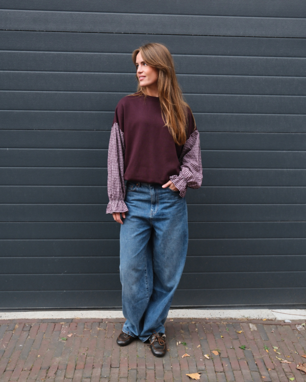 FRENKIE Sweater | Bordeaux