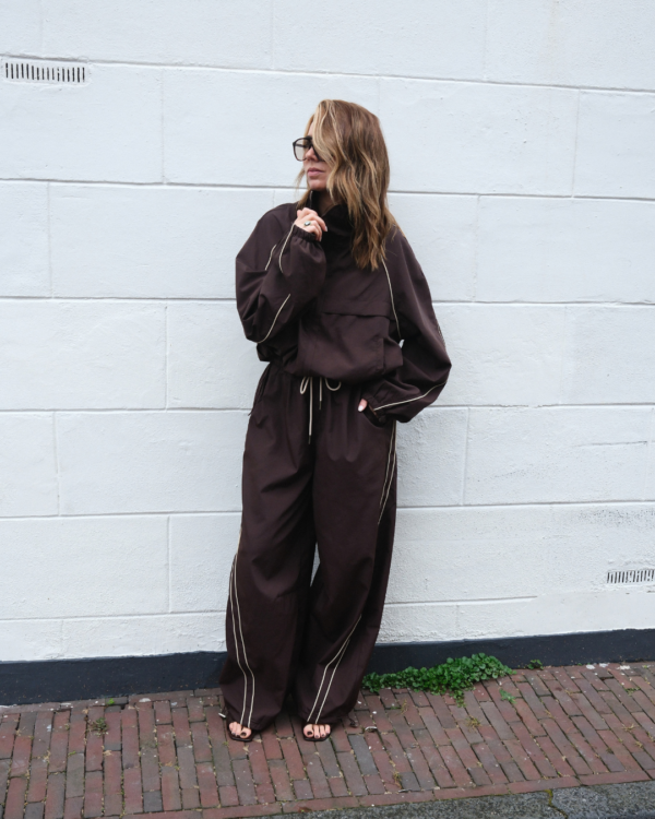 FRENKIE Track Jacket | Brown